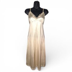 Vintage Fairy Coquette Lace Nylon Anti Cling Slip Dress made in Haiti 645114